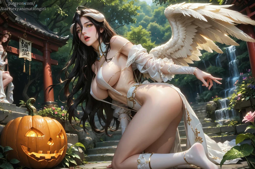 ★Patreon★ 😈Albedo🪽Halloween Angel