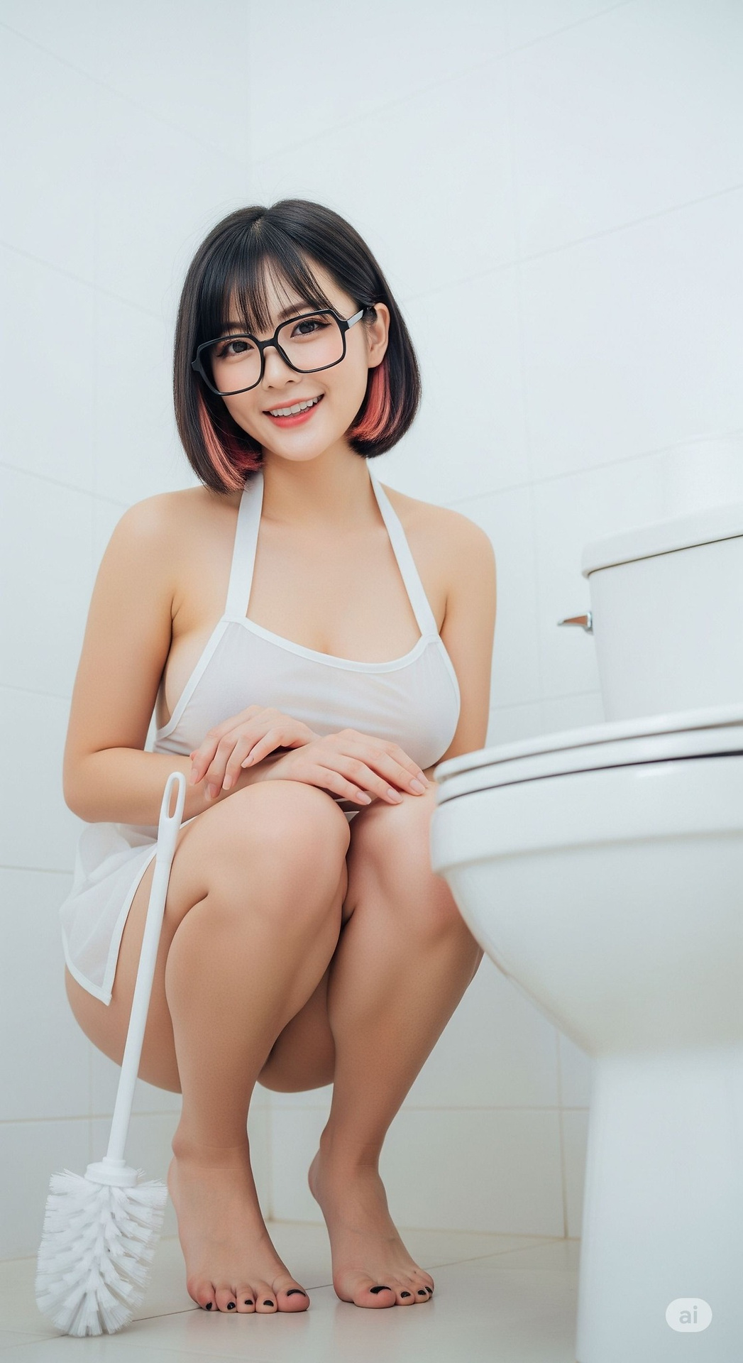 家政婦．掃廁所