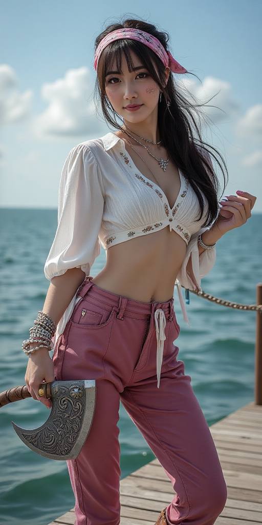 海盜妹子