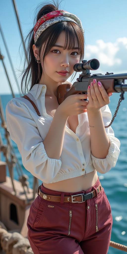 海盜妹子
