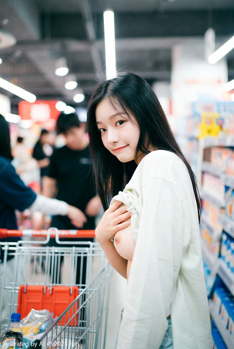 Girlfriend says people can only reveal the # 1 hypermarket