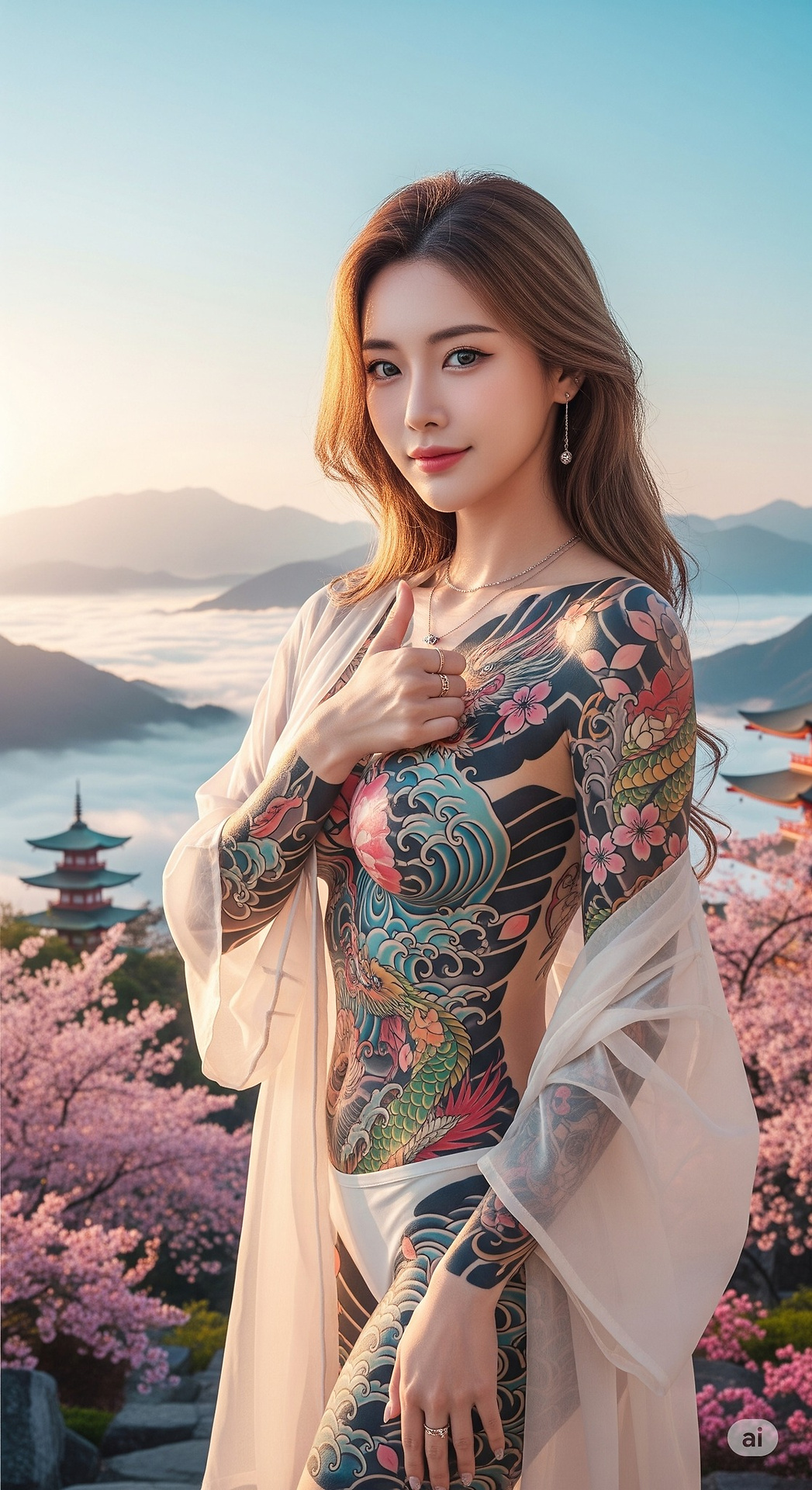 紋身妹子