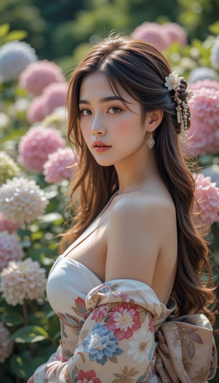 Are the flowers big or am I big?