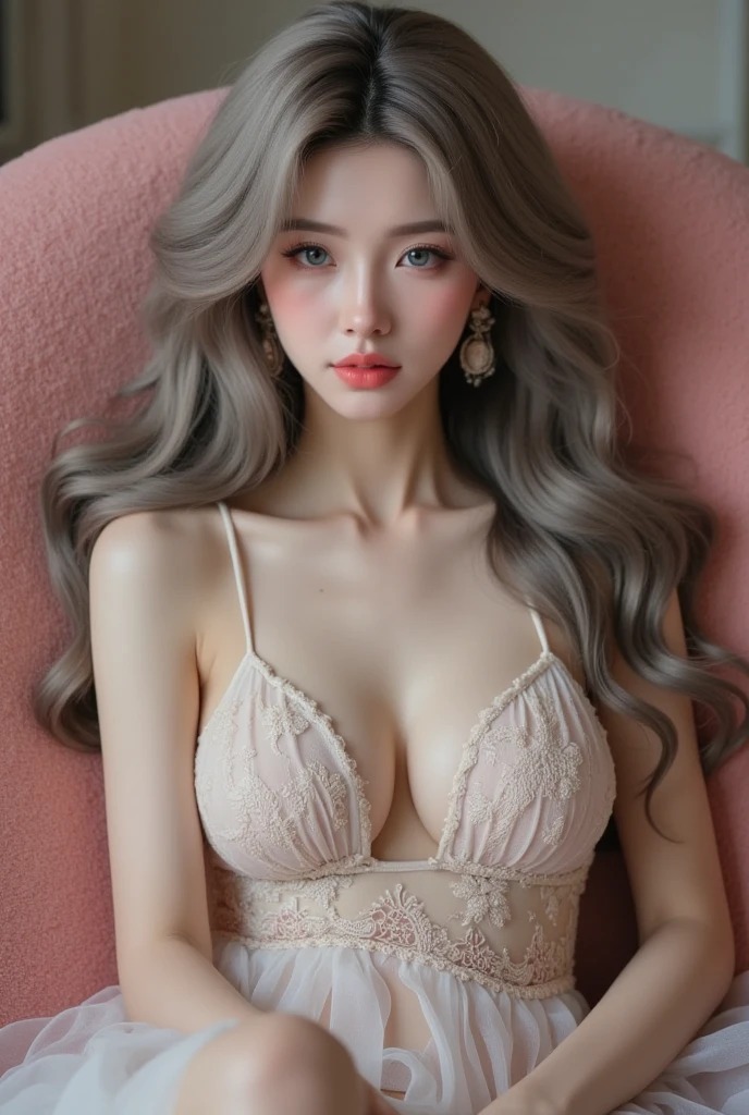 粉色的迷人小姐姐