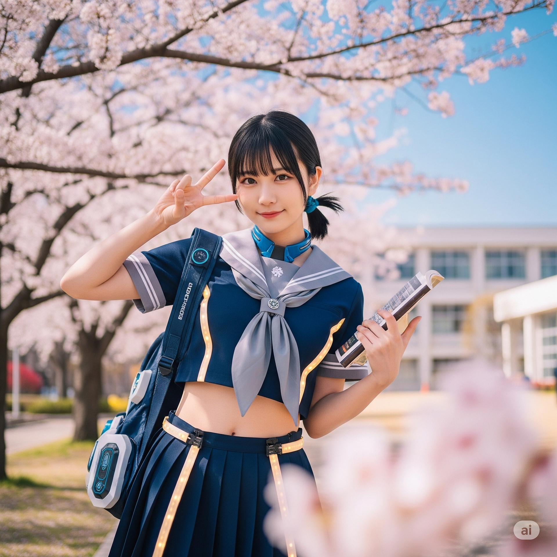 未來風格的制服