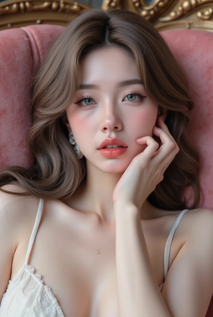 粉色的迷人小姐姐