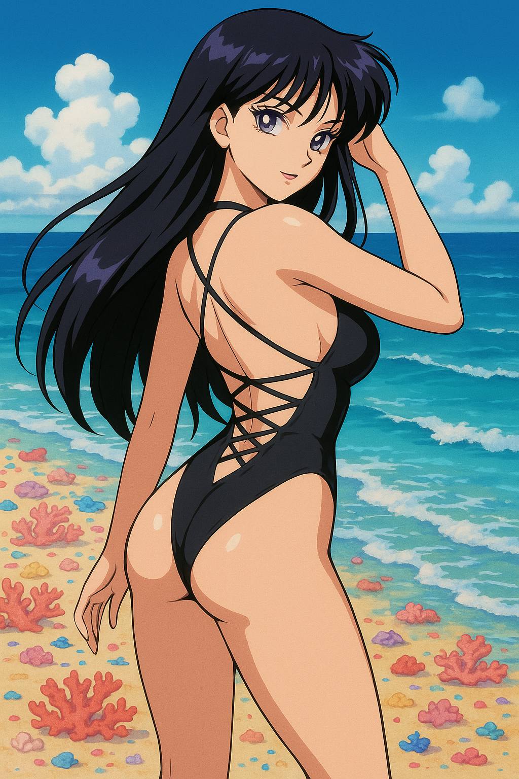 夏日炎炎．最好就是去沙灘消暑