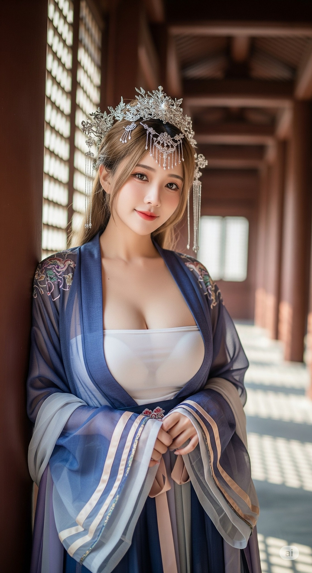 混血古裝妹子