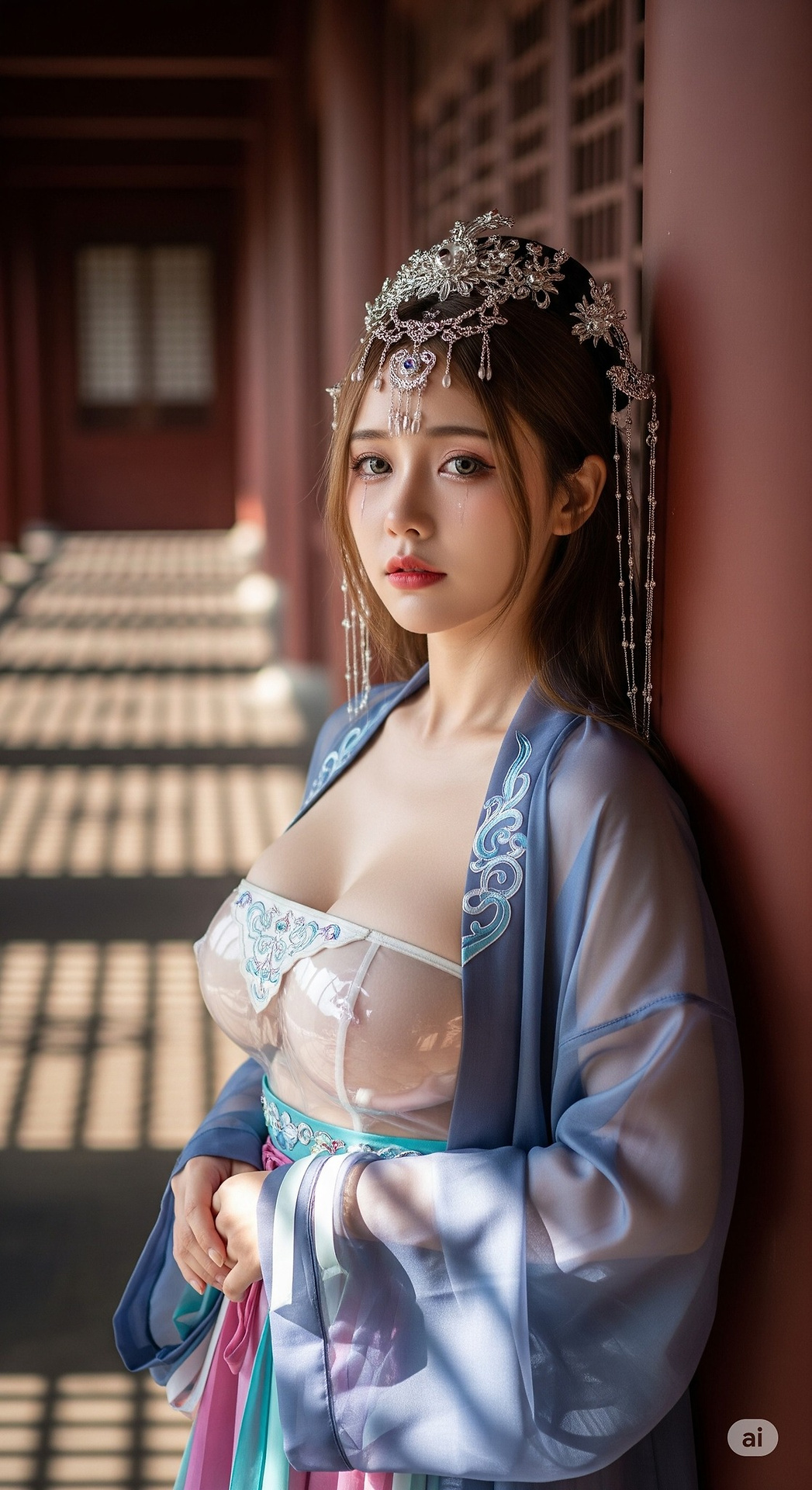 混血古裝妹子