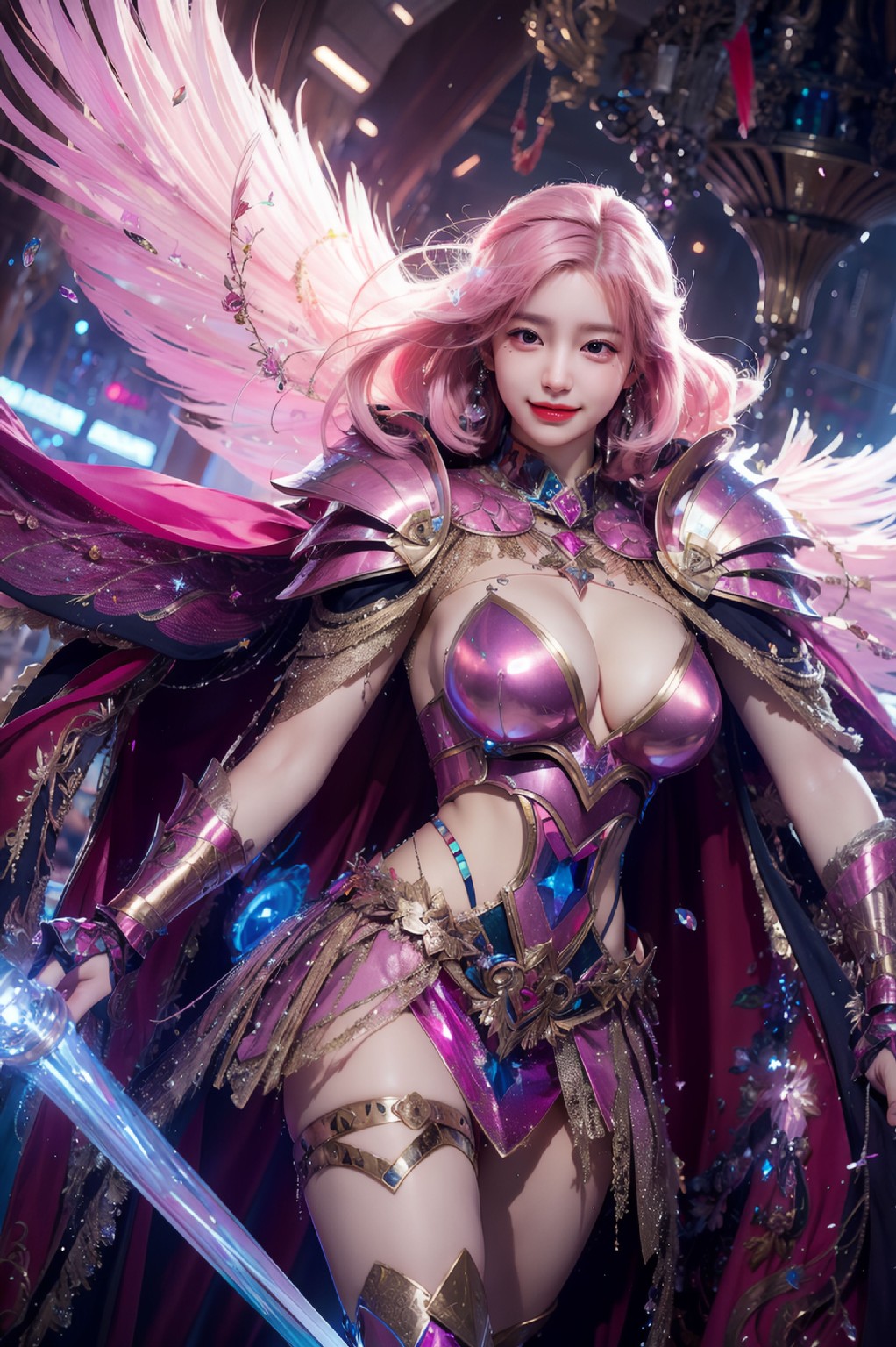 虹彩女武神