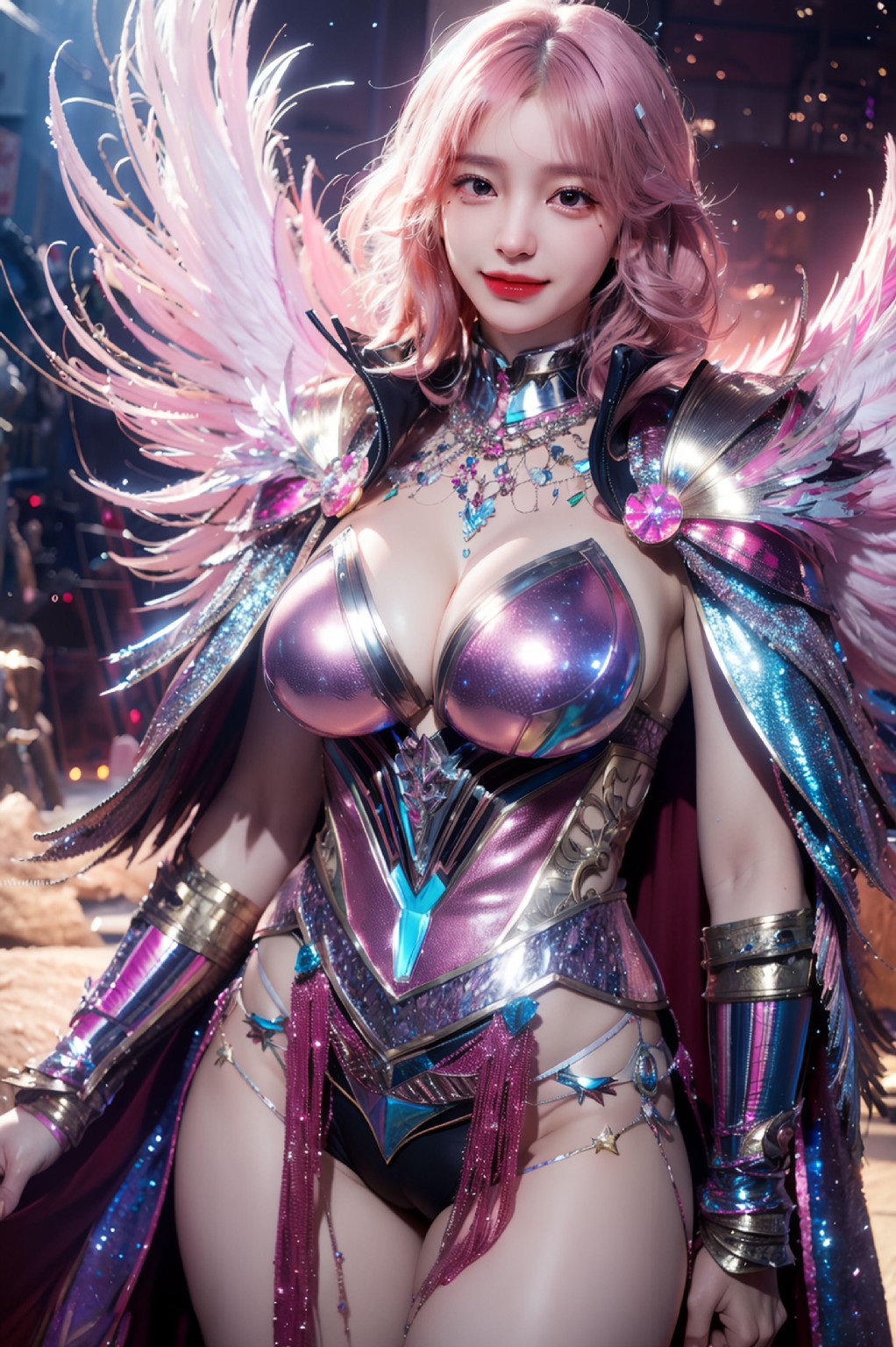 虹彩女武神