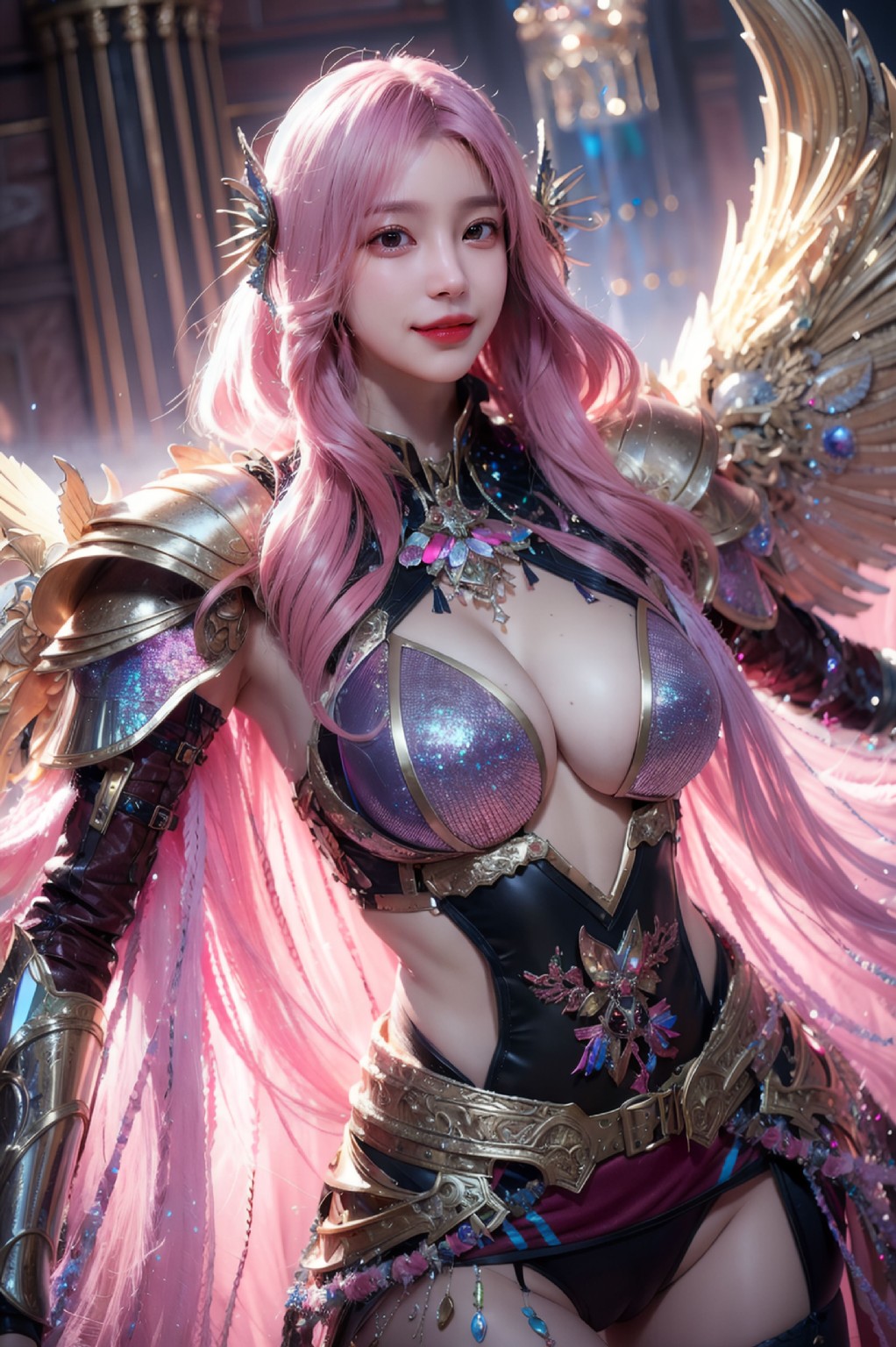 虹彩女武神