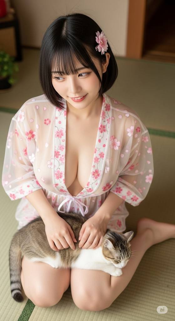 櫻花和服