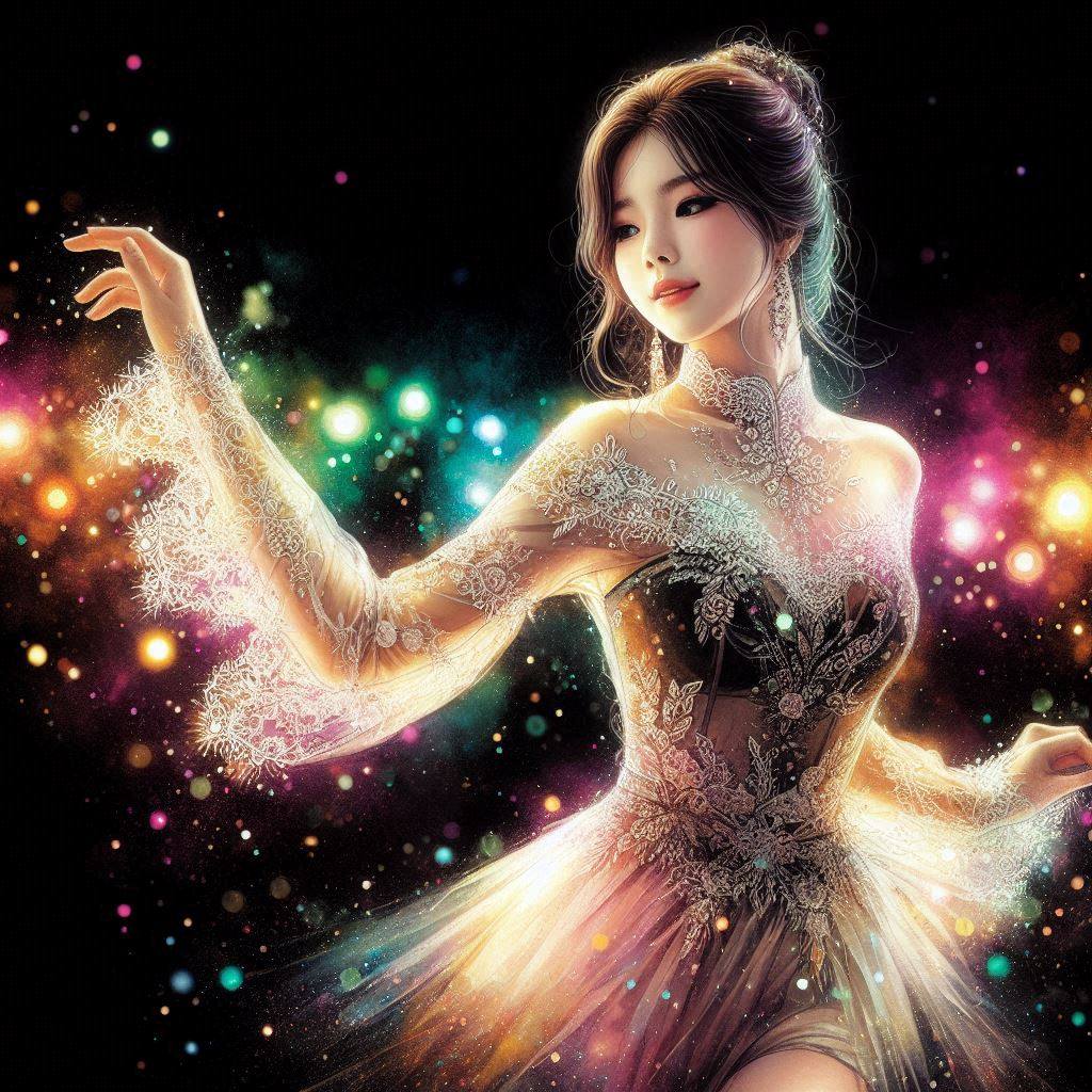 一顆耀眼閃亮的星