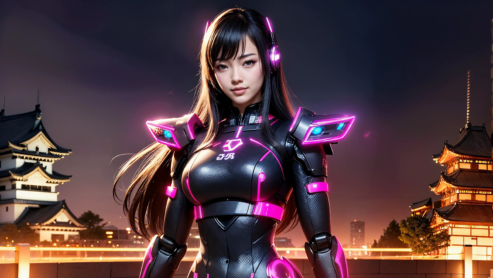 Cyberpunk Ninja Assassin