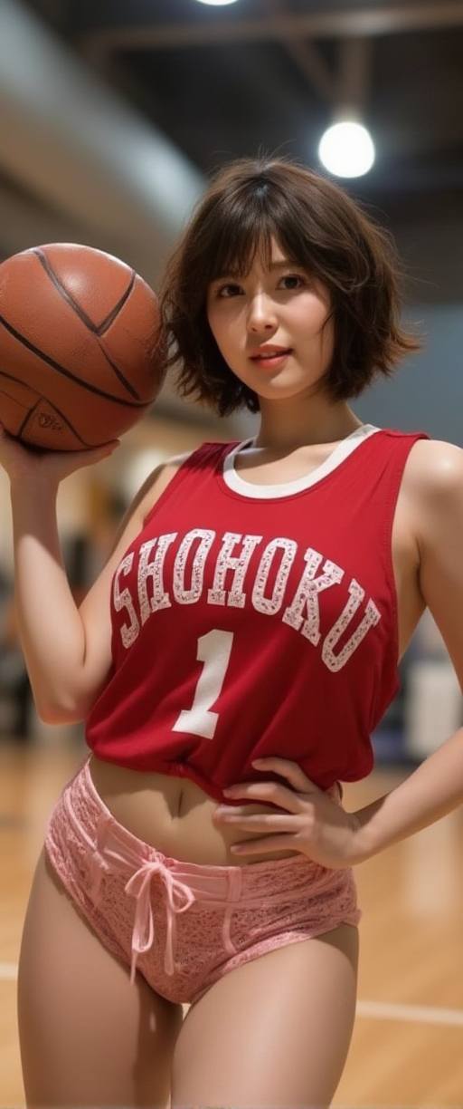 A girl who wants to play