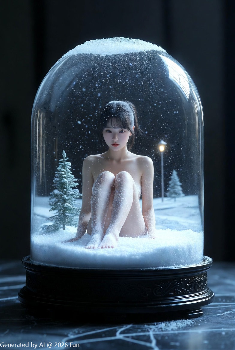 Fantasy # 32 Snowball Naked Woman