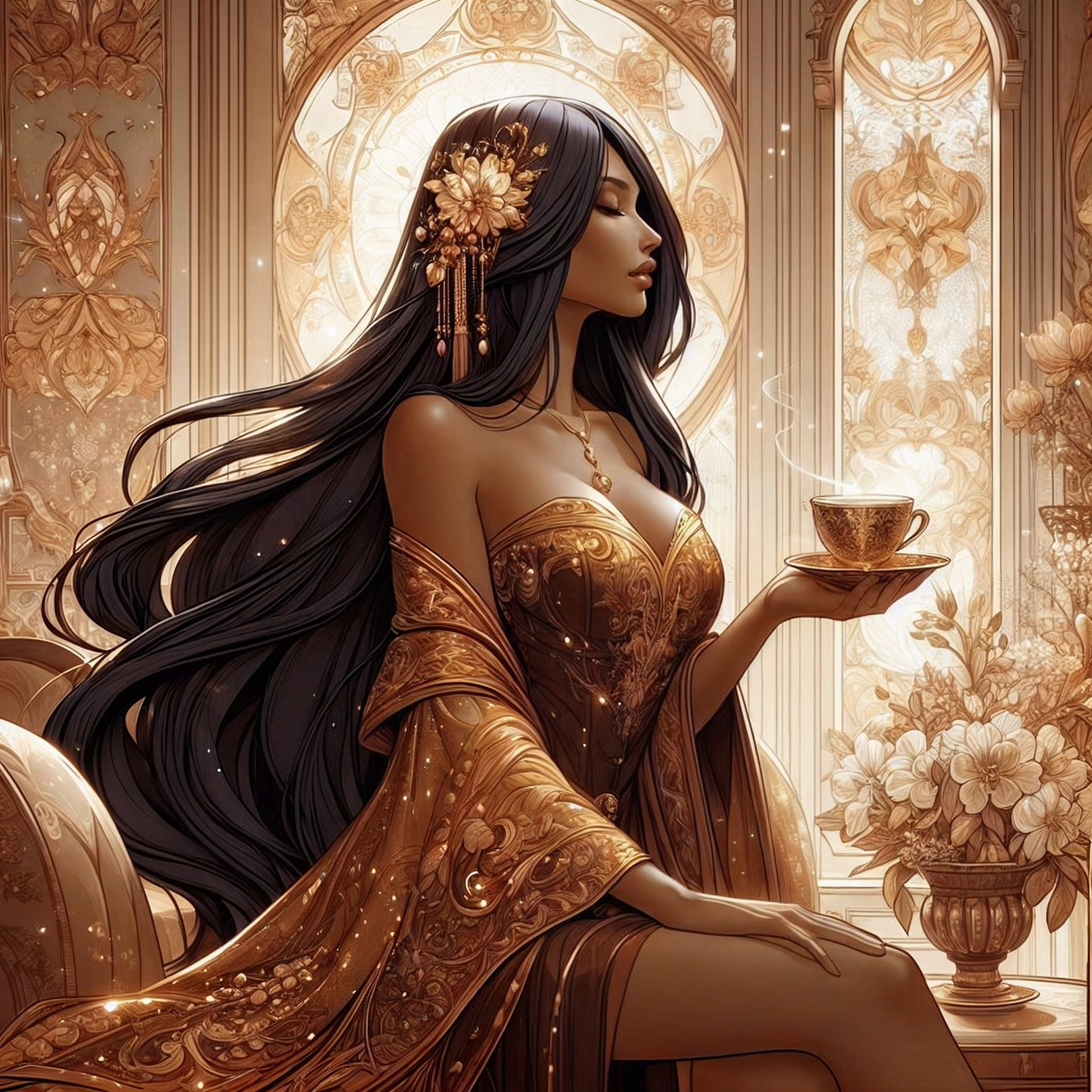 Mucha & Rococo Princess Edition