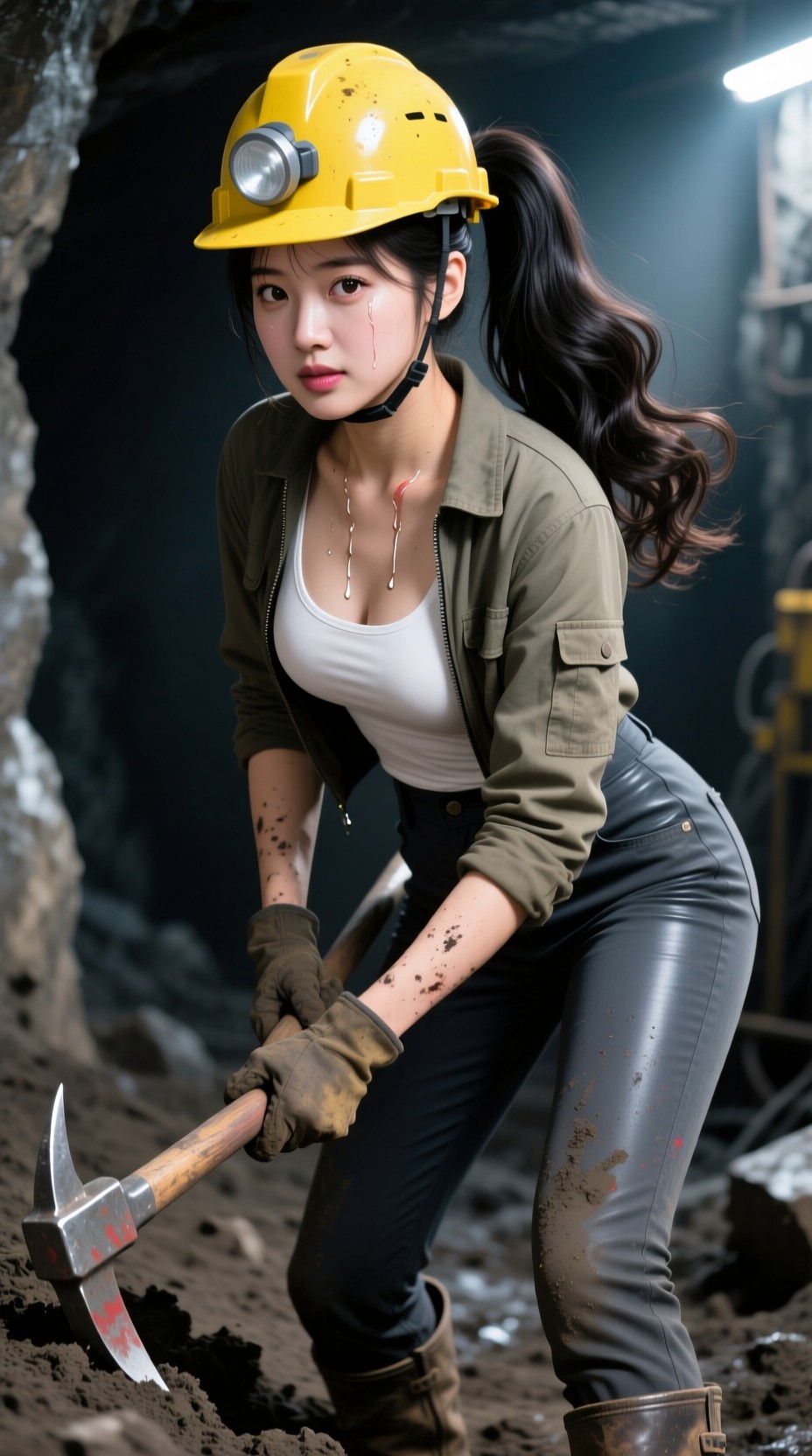 Female Miner