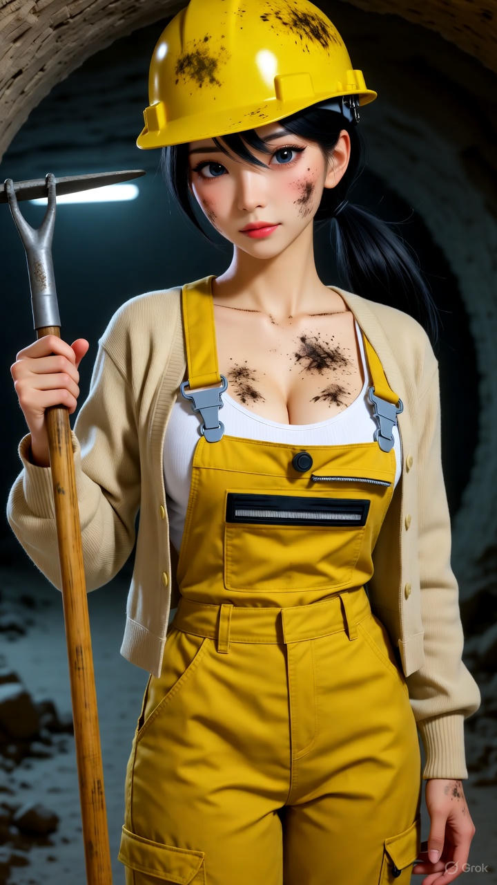 Female Miner