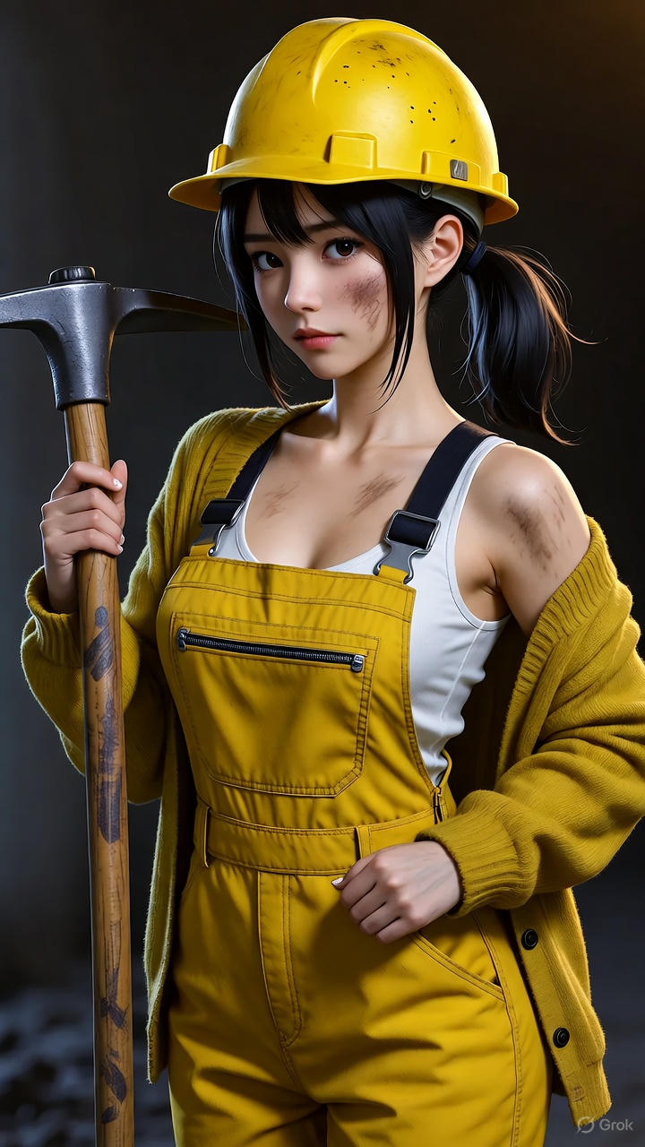 Female Miner