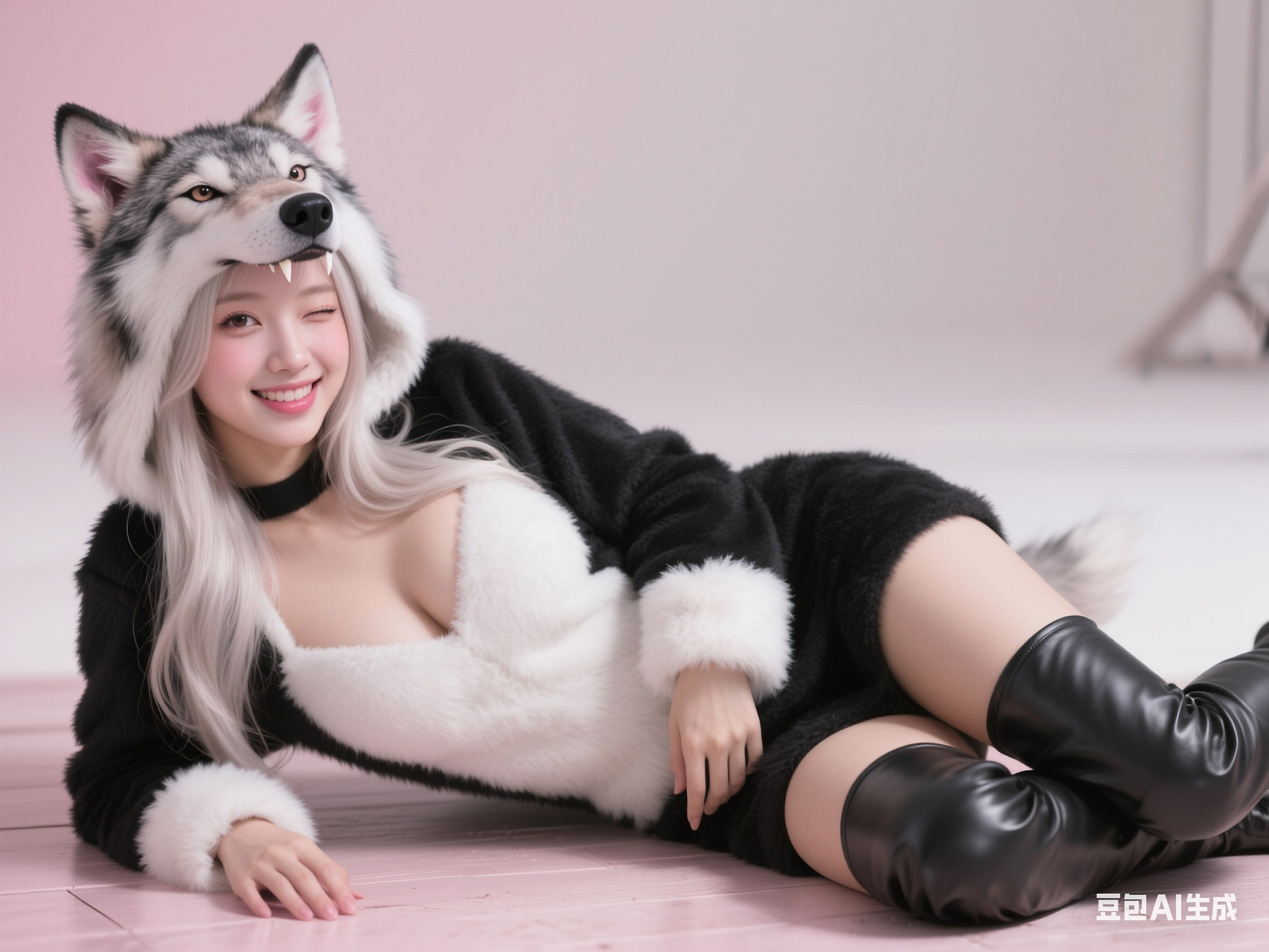 Plush Wolf Clothes