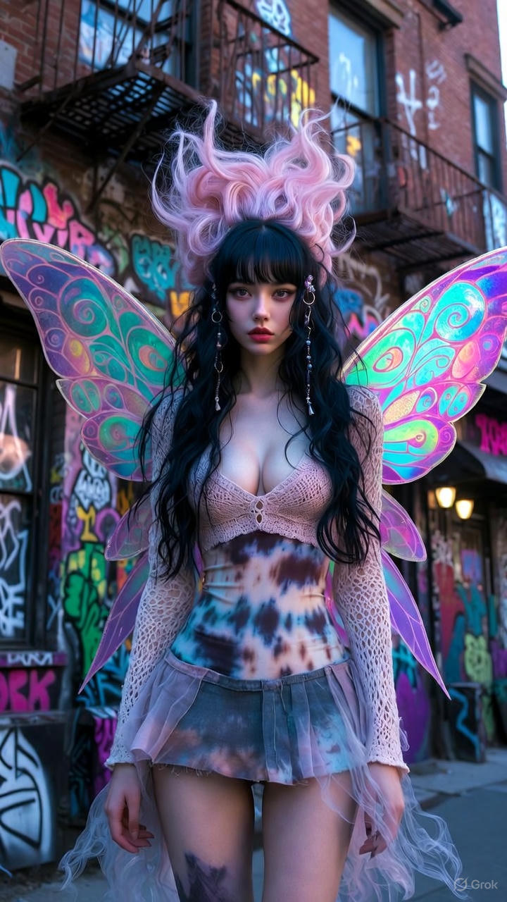 Hippie Gothic Fairy