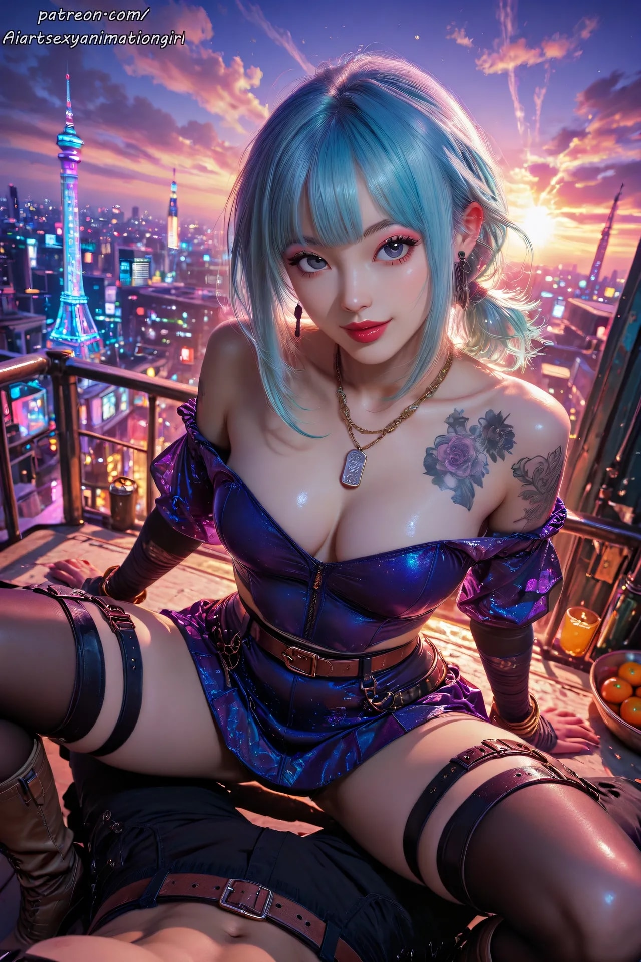 ★Patreon★ AiASAG 4K 🌃Cyberpunk Girls🫦