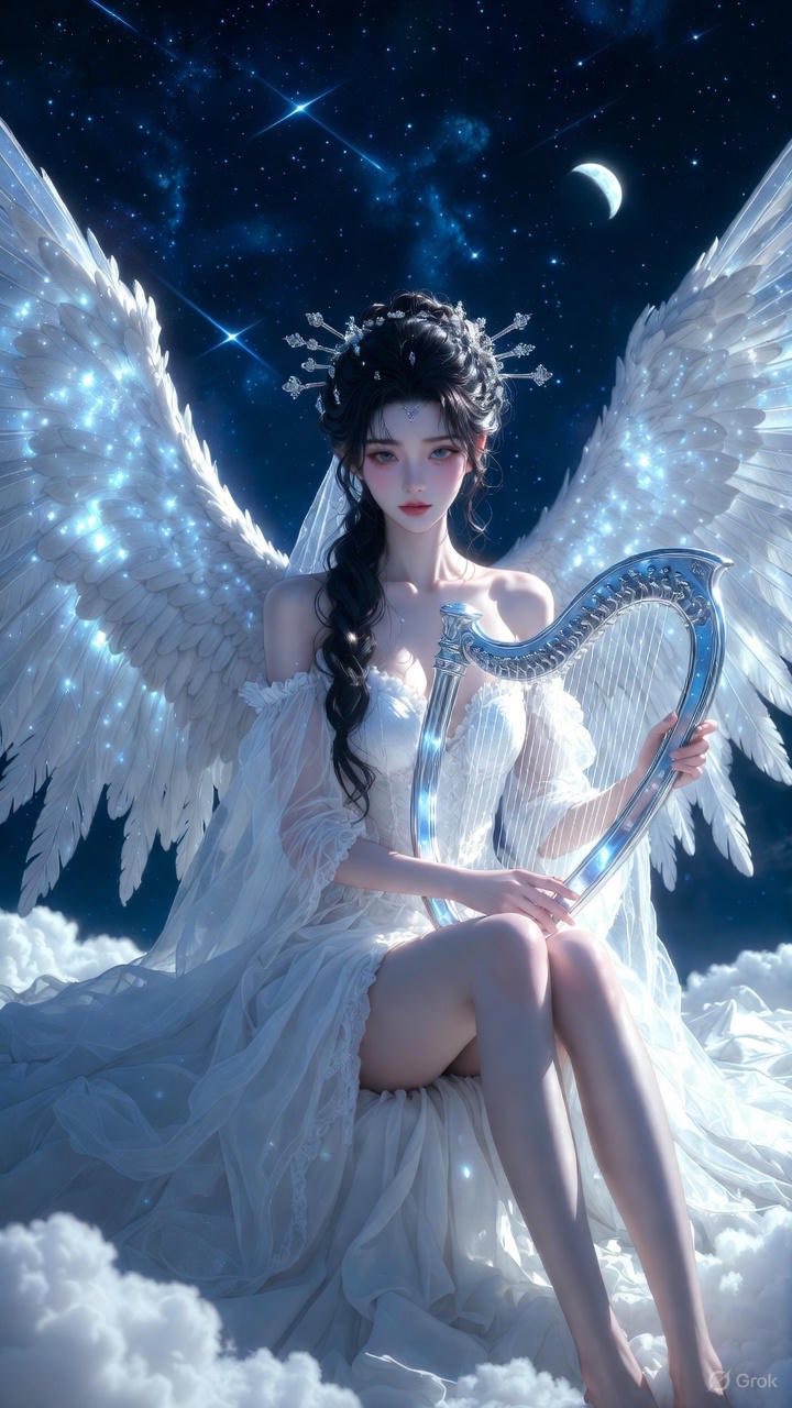 I wear moonlight clothes