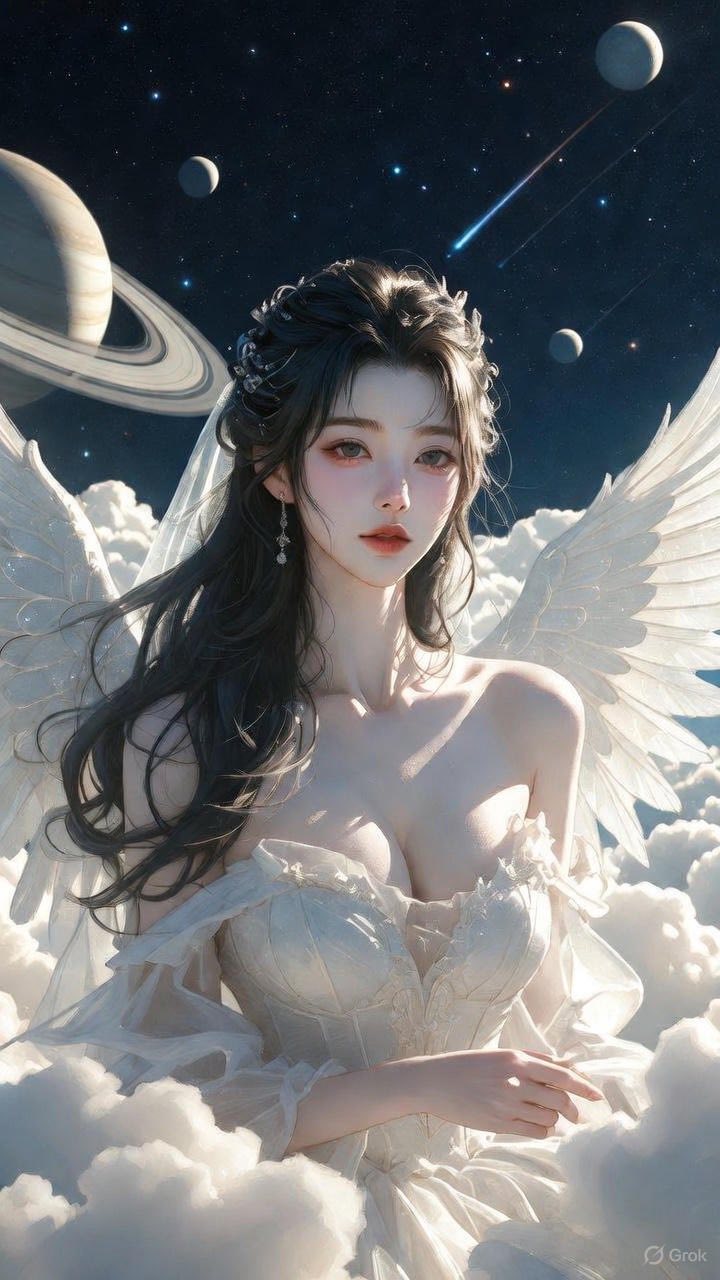 I wear moonlight clothes