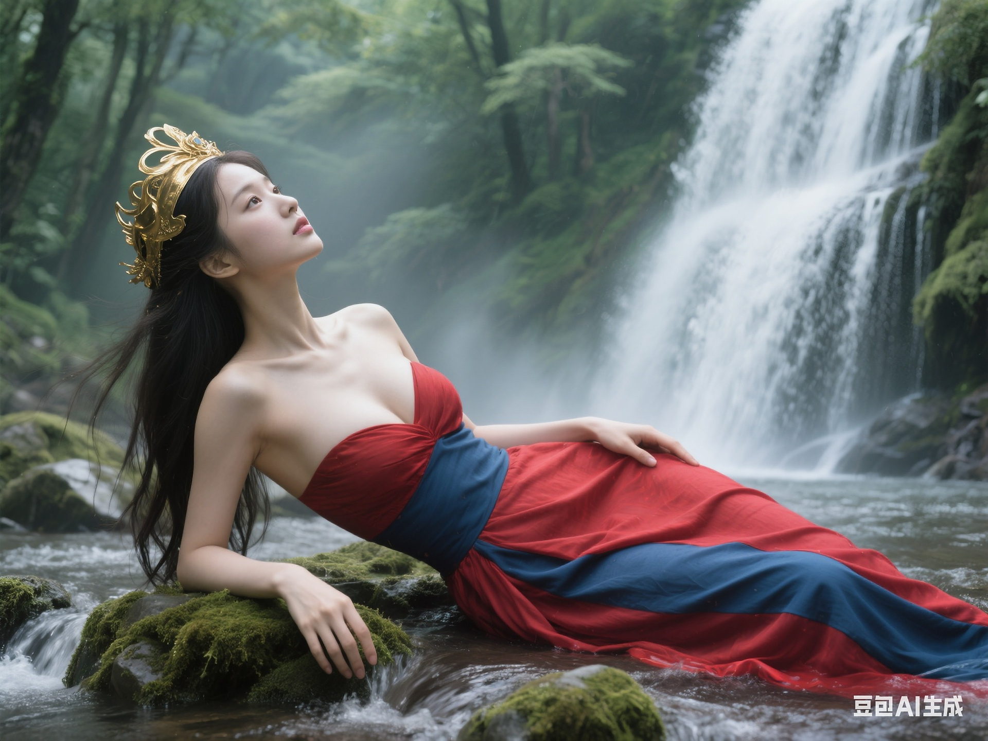 Gold Headdress Goddess