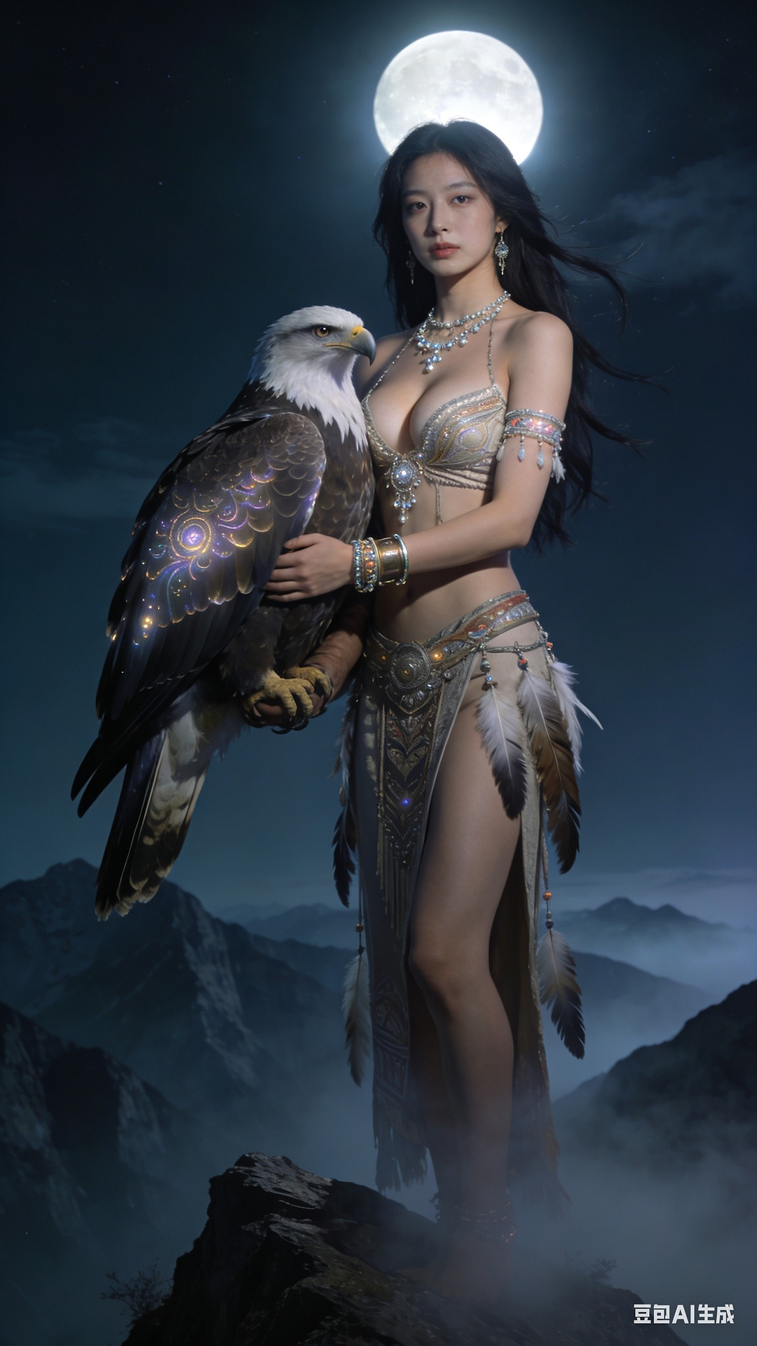 Fantasy Aboriginal Woman