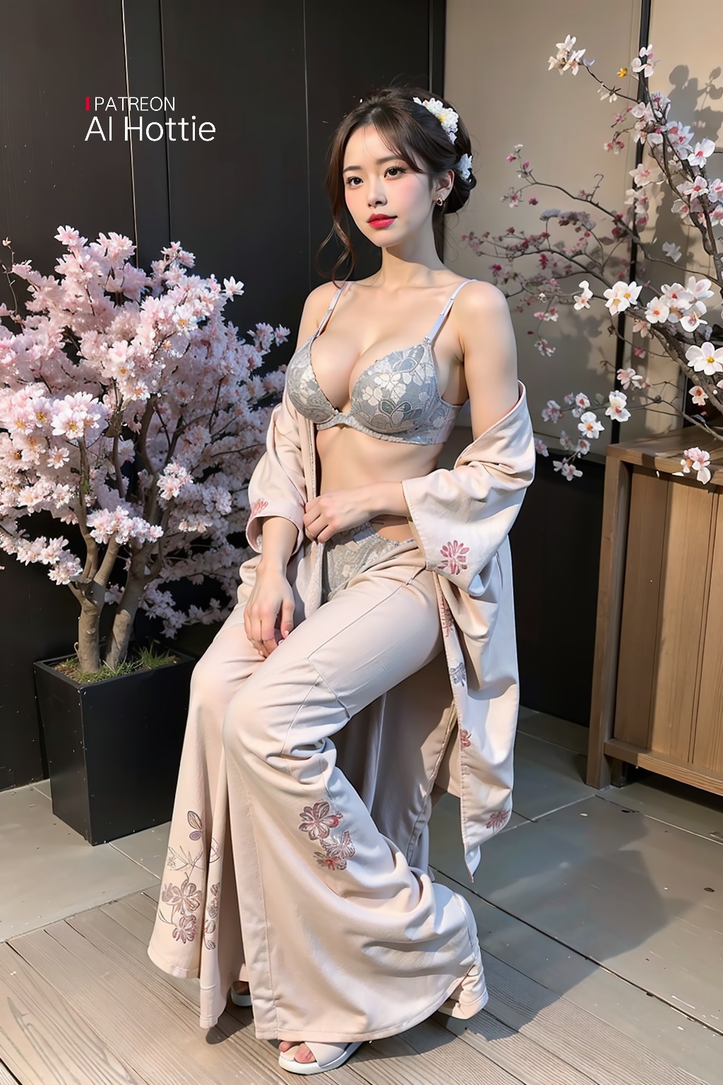 Flower + And + Girl