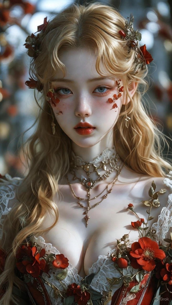 Floral Makeup
