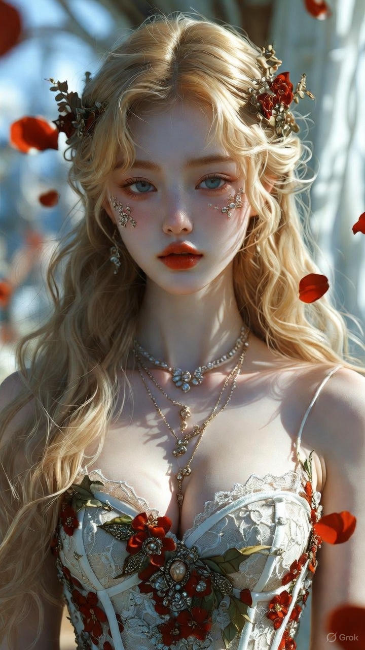 Floral Makeup