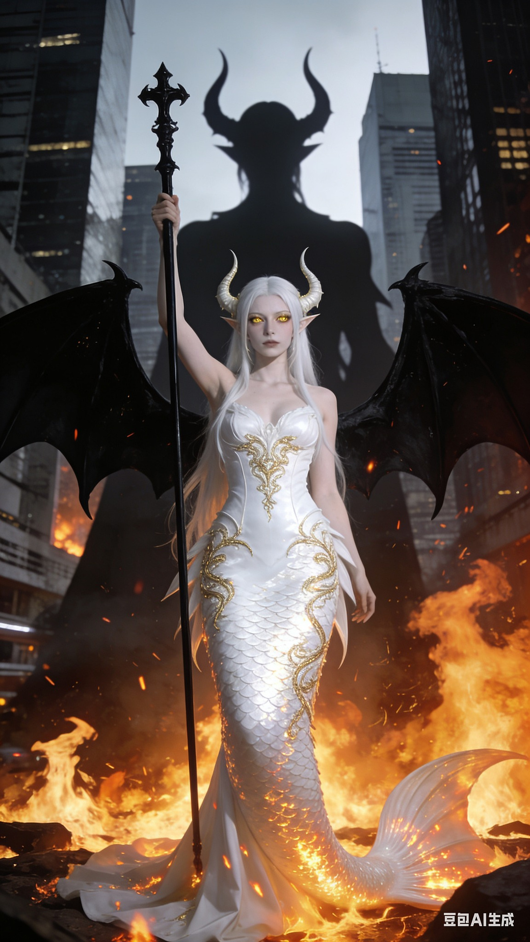 Burning City of the Future