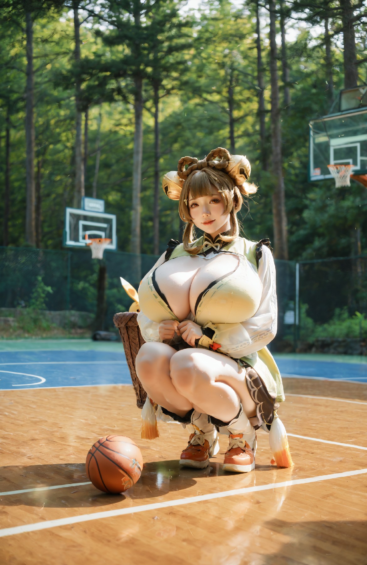 yaoyao cosplay (genshin impact)