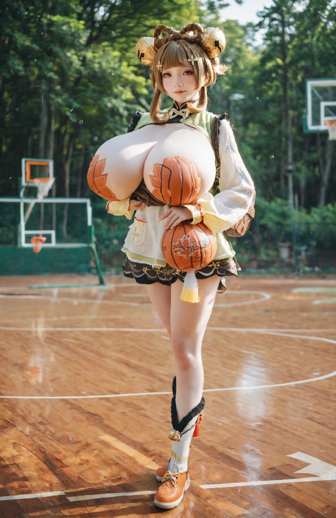 yaoyao cosplay (genshin impact)
