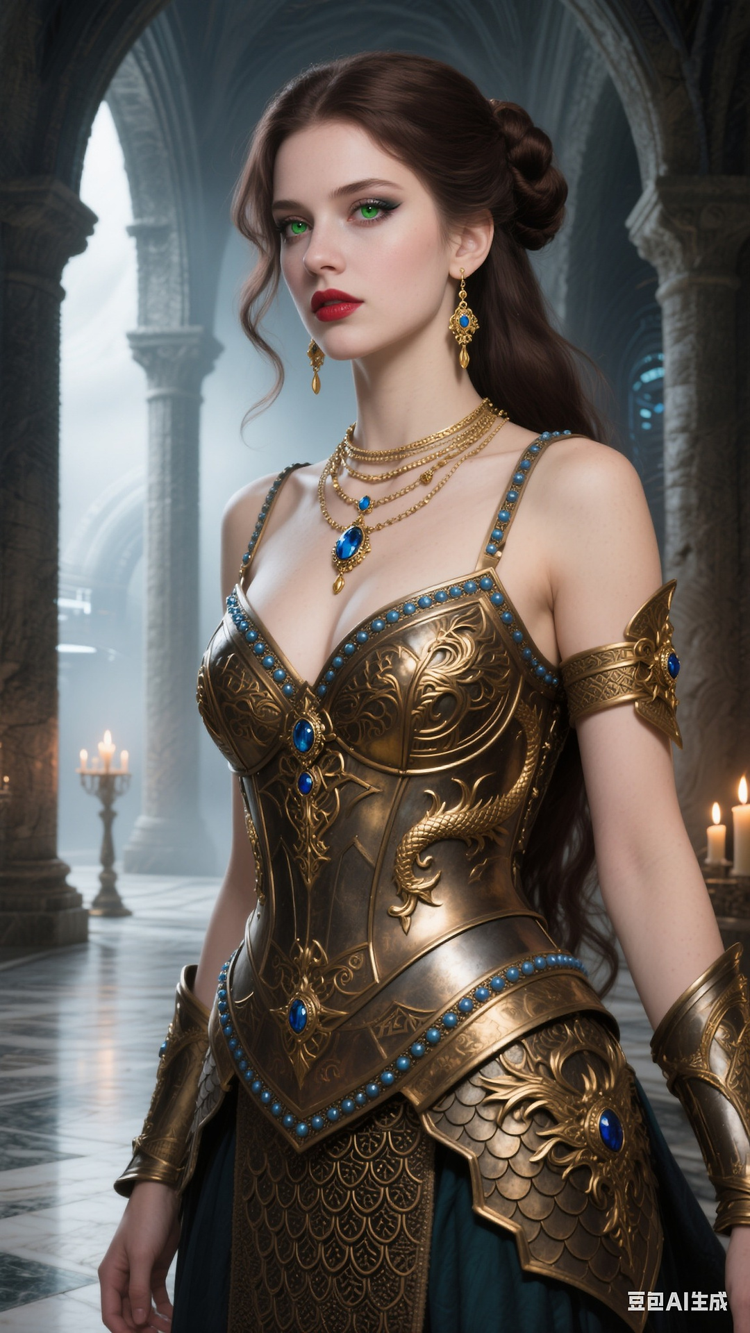 Gilded Bronze Metal Cuirass