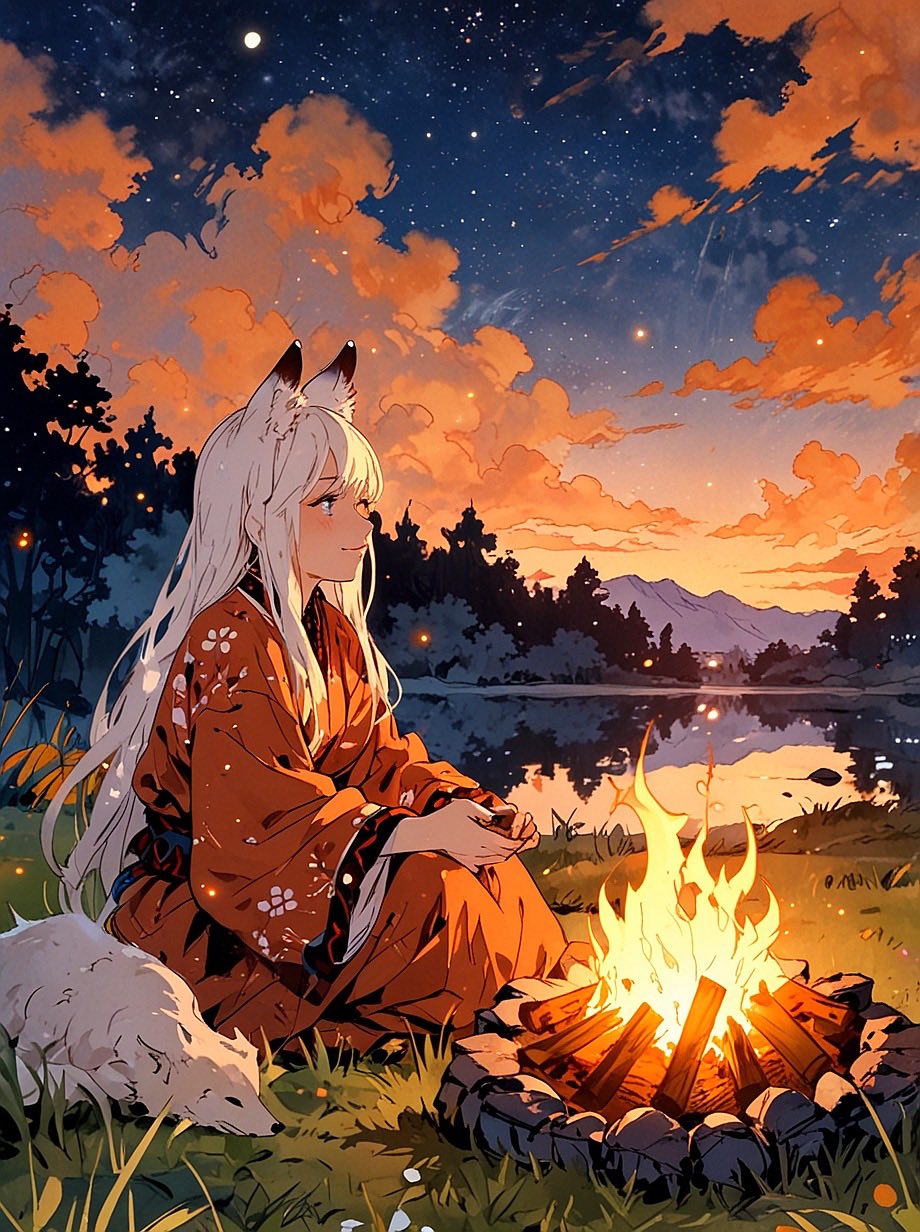 Casual Notes Series - Campfire