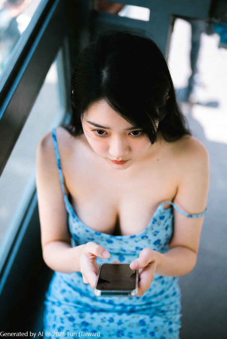 The Most Beautiful Moment # 54 Woman on a Waiting Bus
