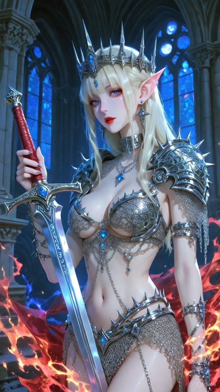 White Hair Fairy Queen