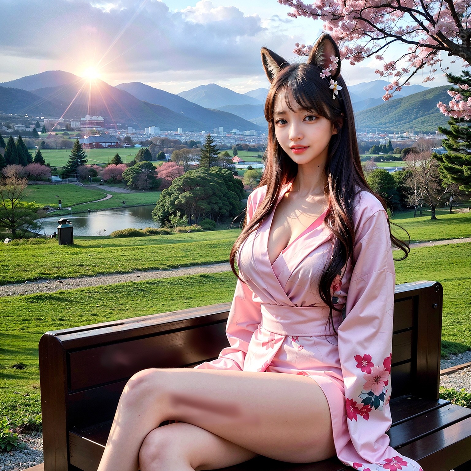 Xhosa. Nine-Tailed Fox Cosplay
