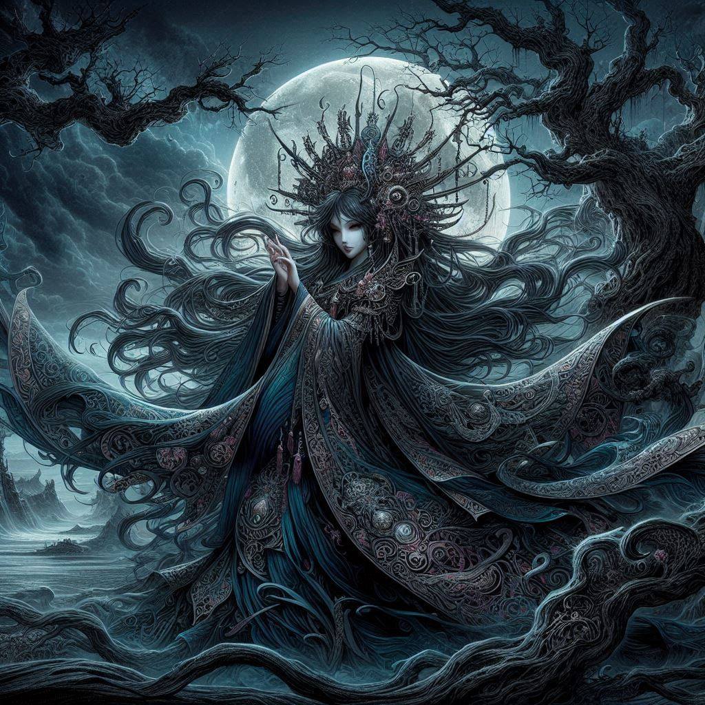 Fantasy x Beautiful Witch x Darkness