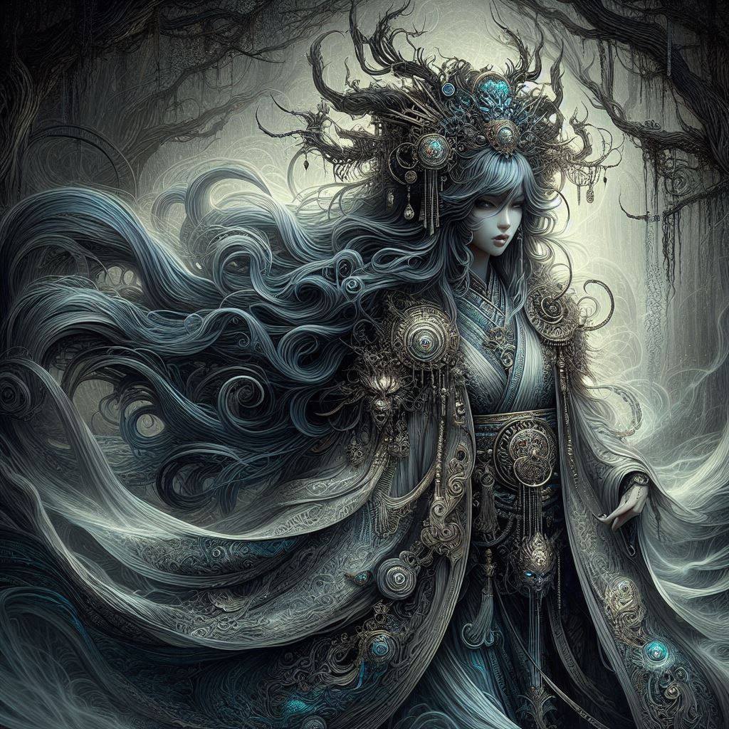 Fantasy x Beautiful Witch x Darkness