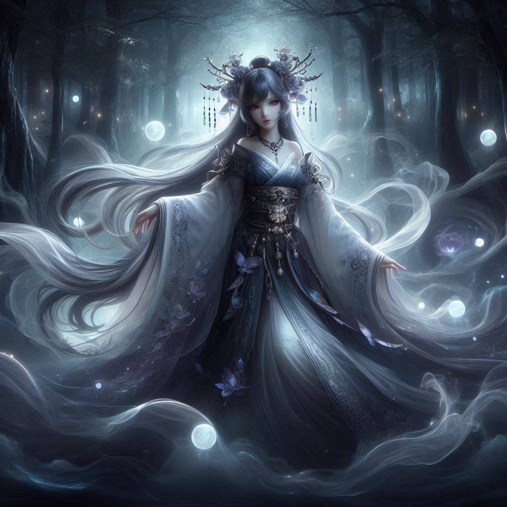 Fantasy x Beautiful Witch x Darkness