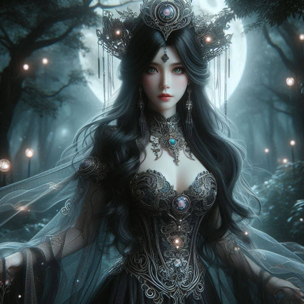 Fantasy x Beautiful Witch x Darkness