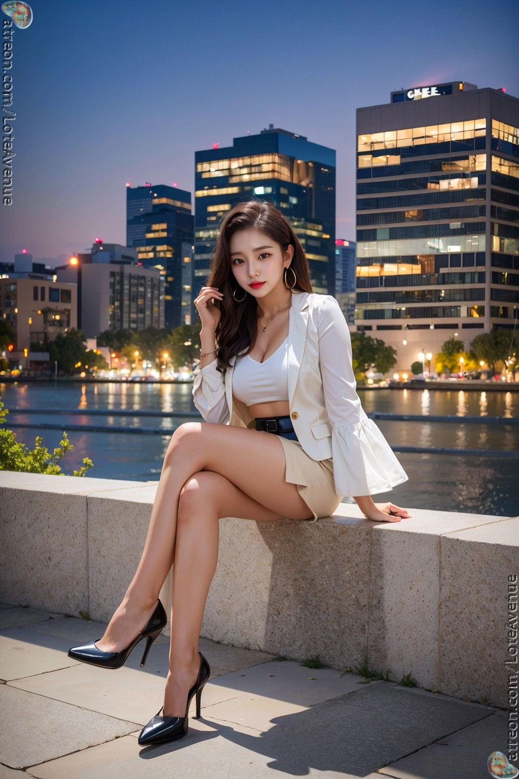 b. Your secretary. Office lady