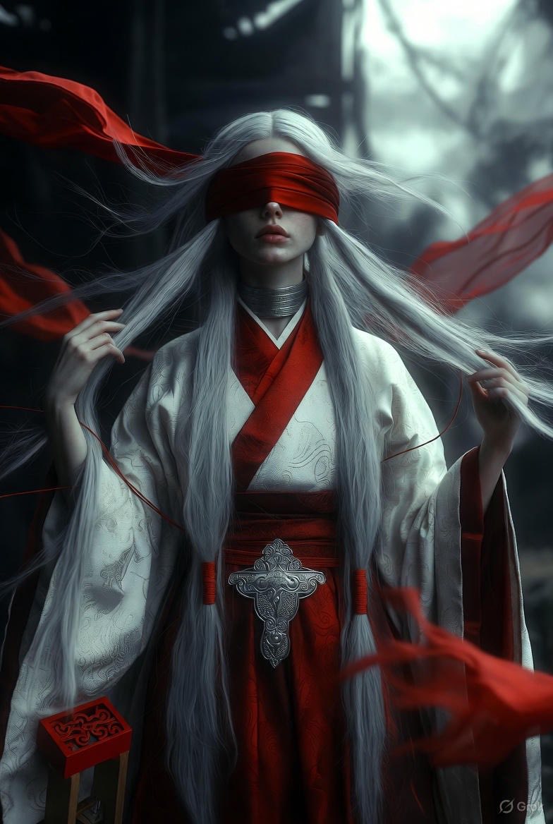 Luo Yihe fluttering. Light hem with the wind