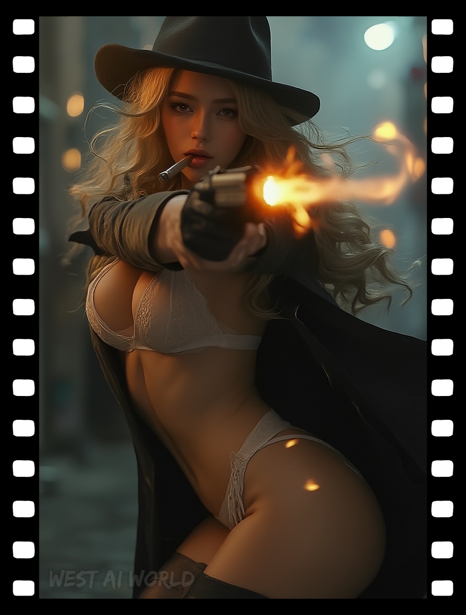A fierce shootout is underway